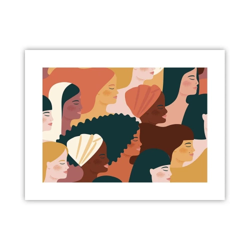 Poster - Pure Womanhood - 40x30 cm