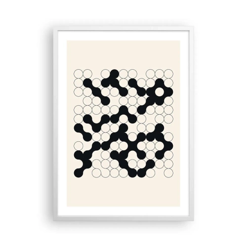 Poster in white frmae - Chinese Play - Variation - 50x70 cm