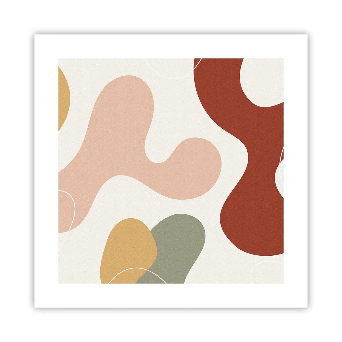 Poster - Doodles - 40x40 cm