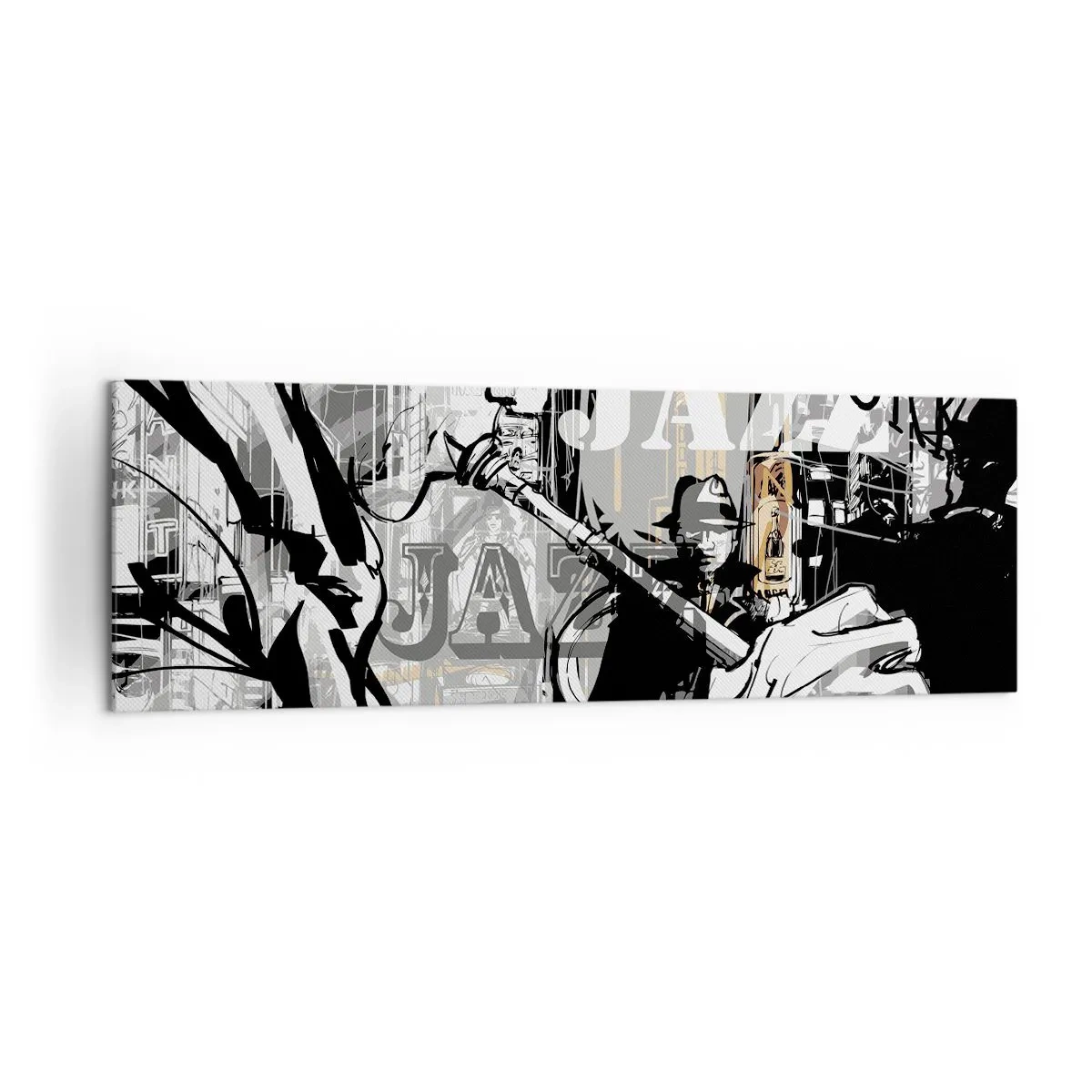 Canvas picture - In the Rhythm of New York - 160x50 cm