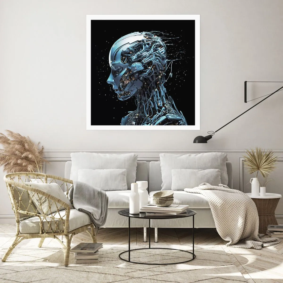 Poster - Technology Is a Woman - 50x50 cm