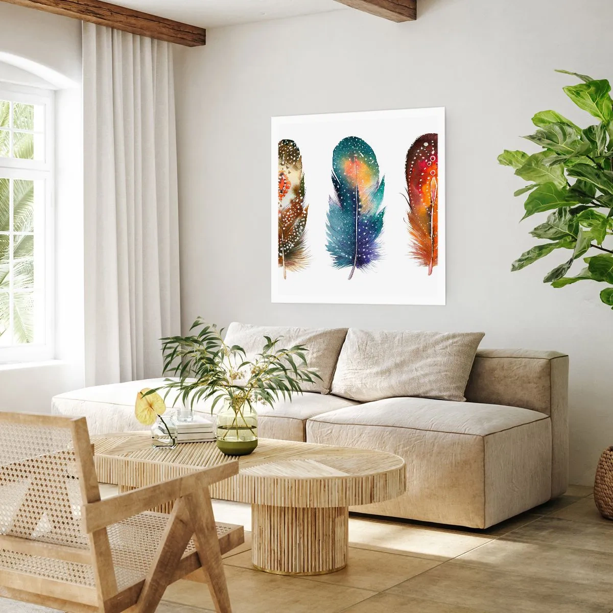 Poster - Rituals, Customs, Secrets - 60x60 cm