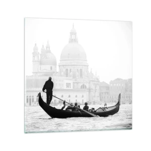 Glass picture - Journey to the Origin of Beauty - 30x30 cm
