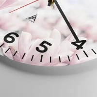 Clock face with numbers