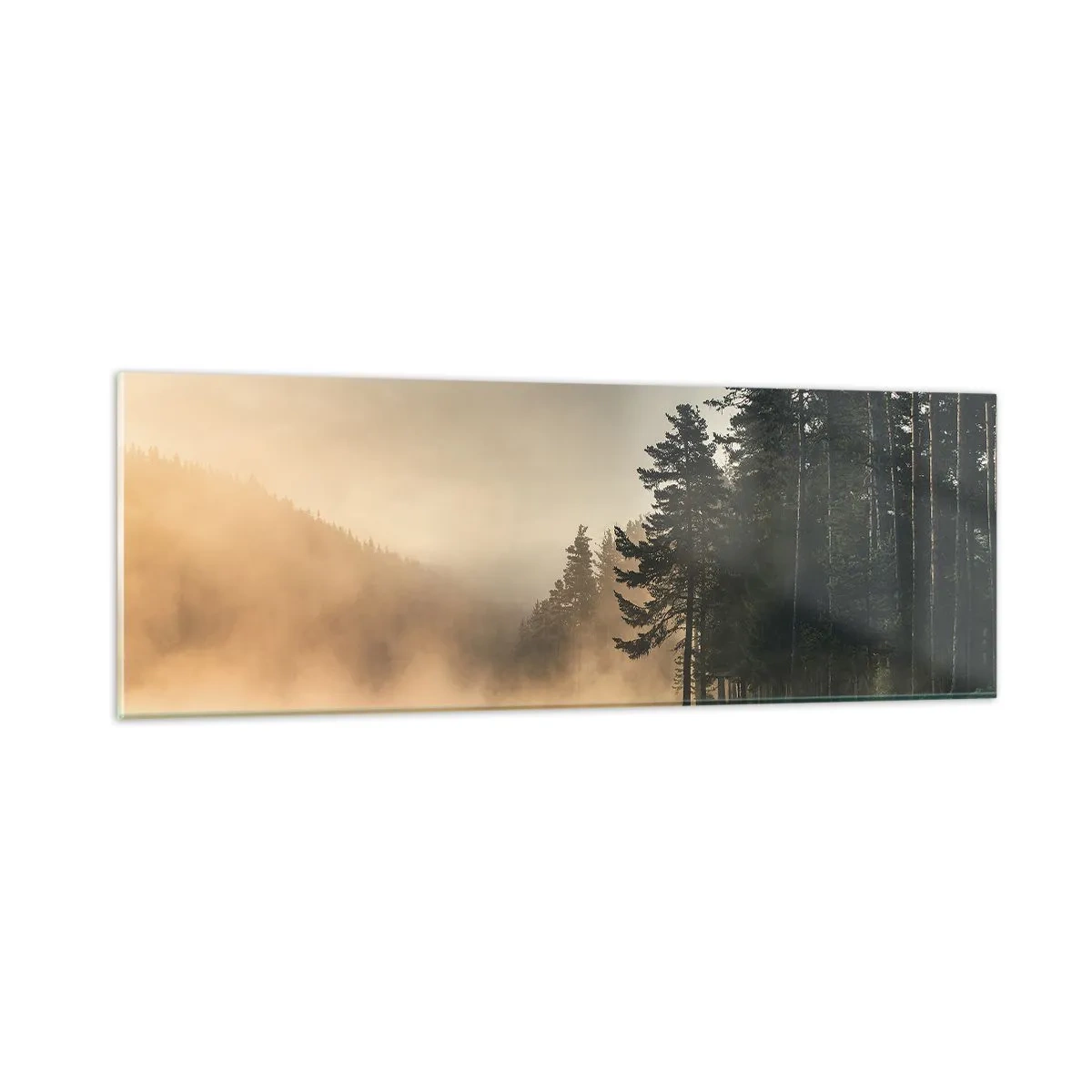 Glass picture - Birth of a Day - 90x30 cm
