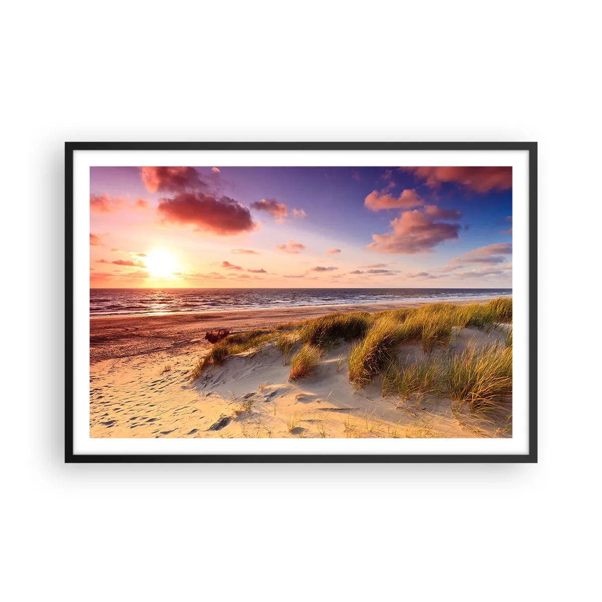Poster in black frame - Air Smells of Summer - 91x61 cm