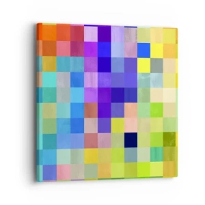 Canvas picture - Each Different, All Equal - 40x40 cm
