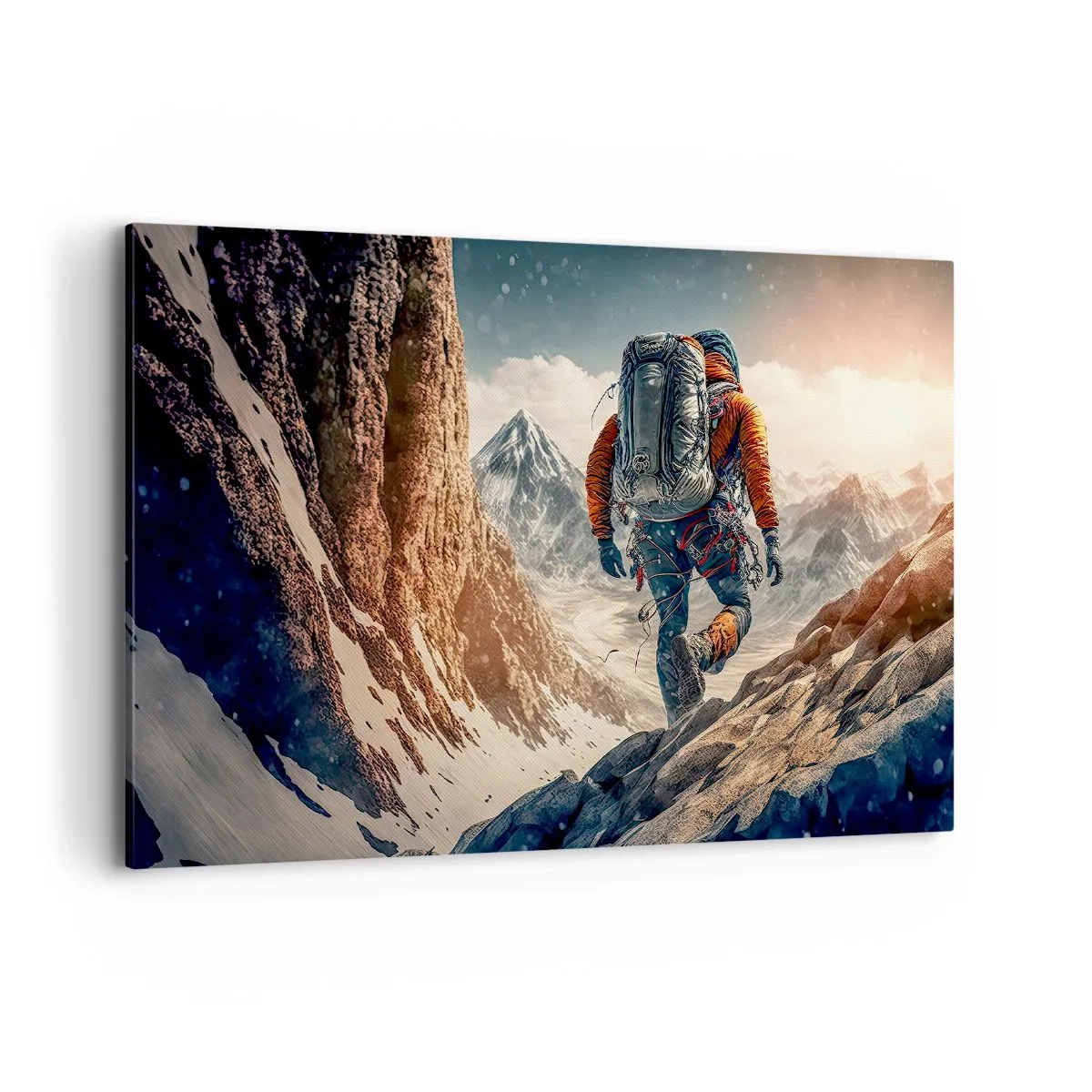 Canvas picture - Lonely Warrior - 100x70 cm