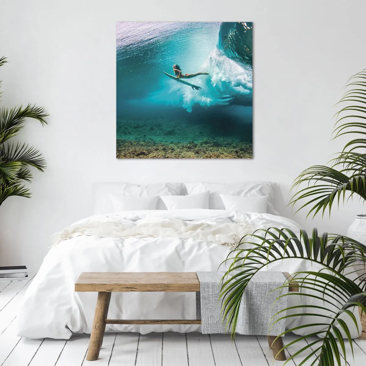 Canvas picture - Undewater World - 60x60 cm