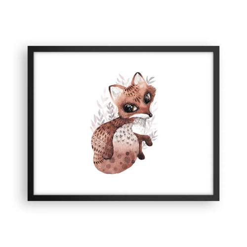 Poster in black frame - Sweet and Lovely - 50x40 cm