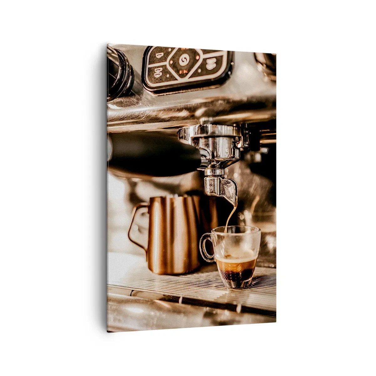 Canvas picture - Glow of a Coffee - 80x120 cm