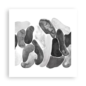 Poster - Stone Abstract - 40x40 cm
