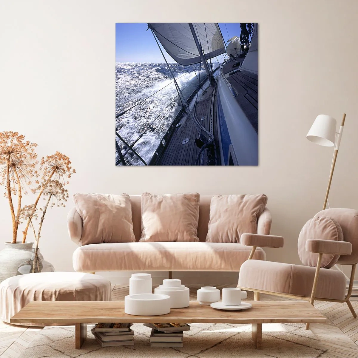 Canvas picture - I Know What Being a Bird Means - 40x40 cm