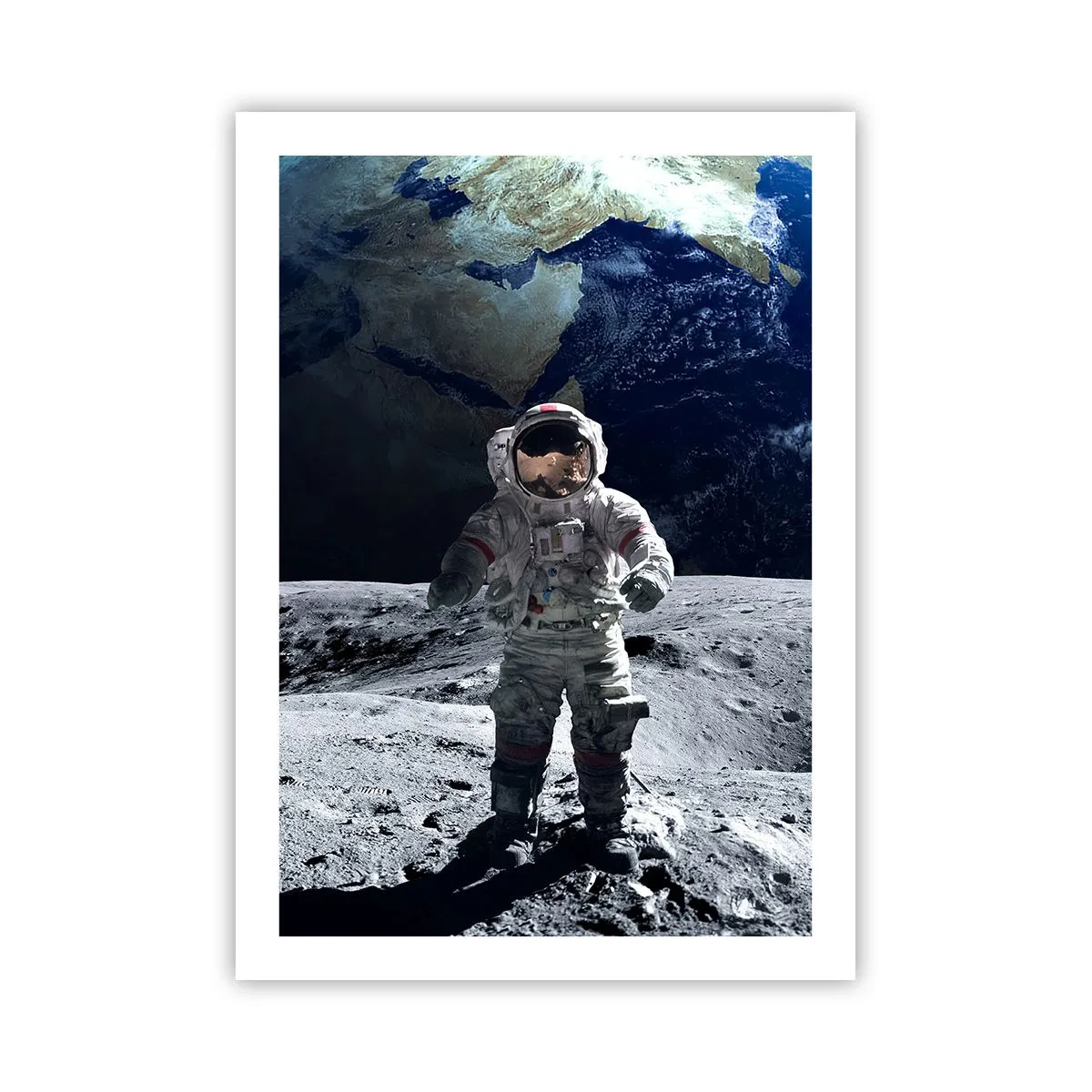 Poster - Greetings from the Moon - 50x70 cm
