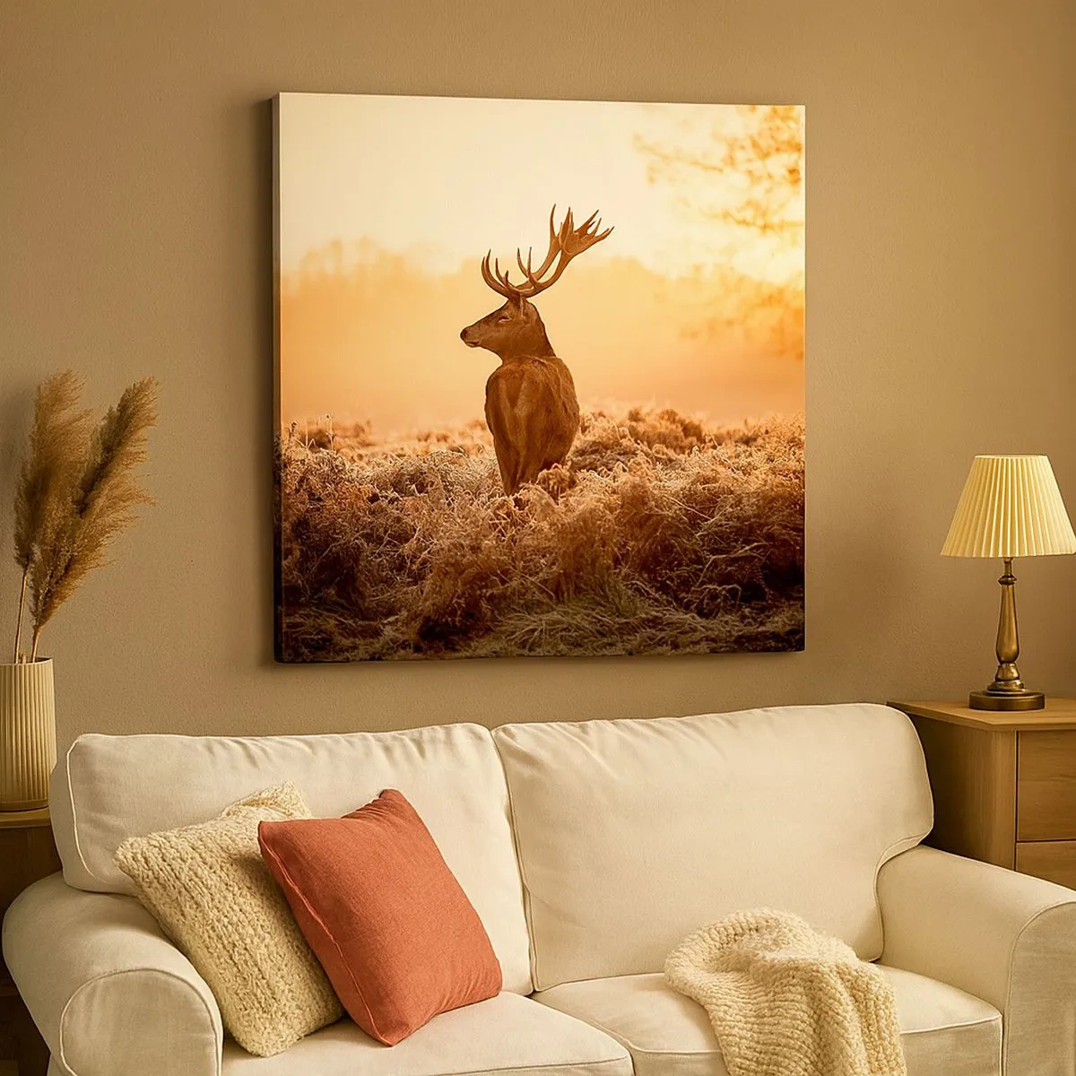 Canvas picture - Master of the Moor - 30x30 cm