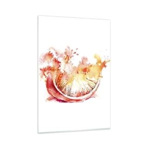 Glass picture - Juicy  Refreshment - 80x120 cm