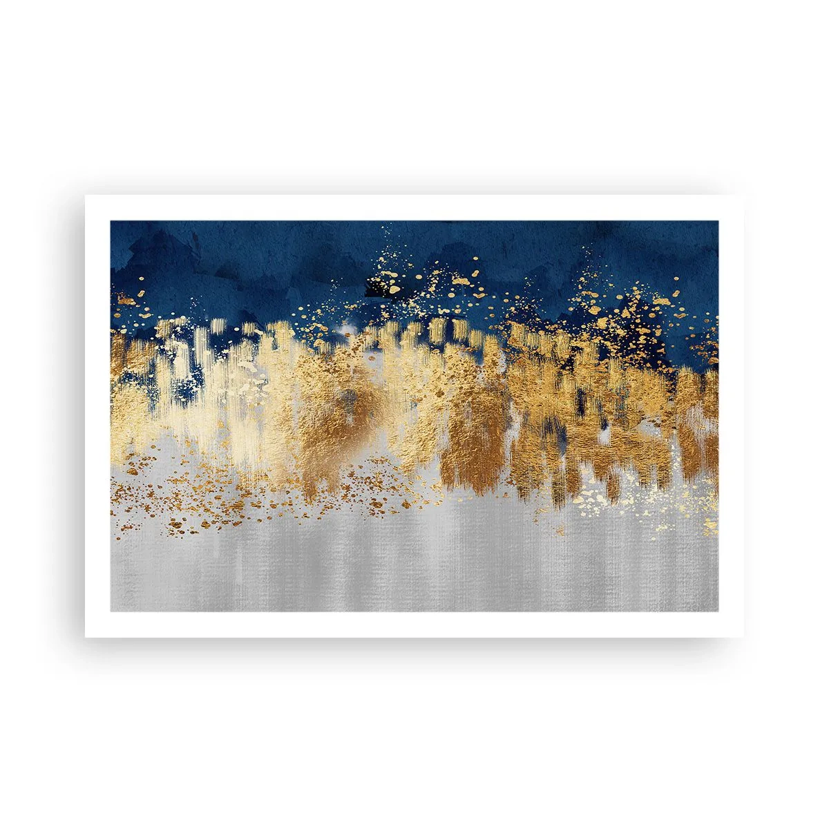 Poster - Modern Composition and Twinkle - 91x61 cm