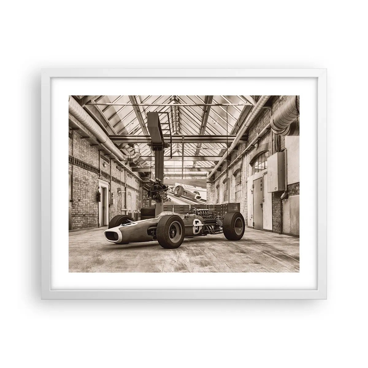 Poster in white frmae - Rest of the Winner - 50x40 cm