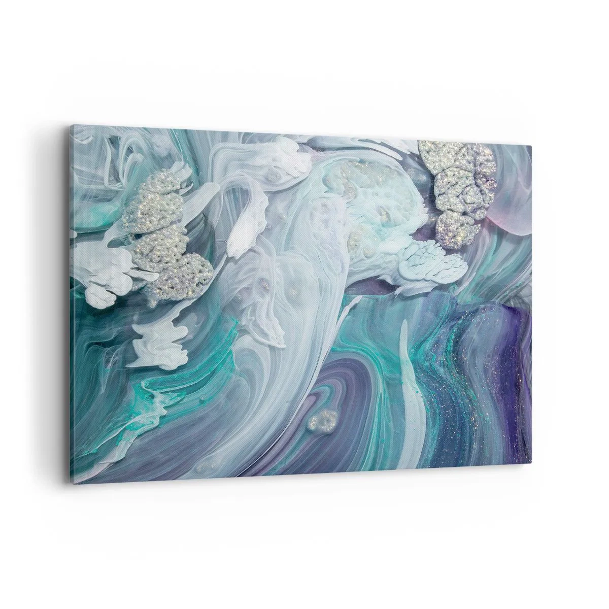 Canvas picture - Currents of Blue - 100x70 cm