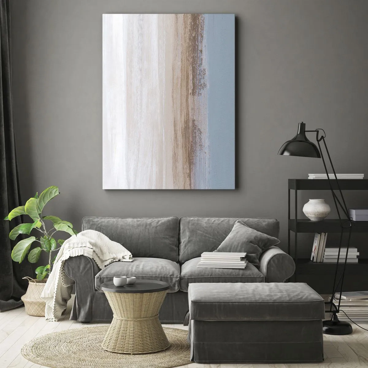 Canvas picture - Ambiguous Landscape - 45x80 cm