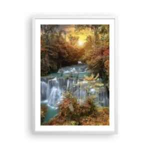 Poster in white frmae - Hidden Forest Treasure - 50x70 cm