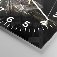 Clock face with numbers