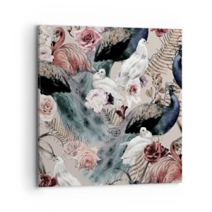 Canvas picture - In Palace Garden - 70x70 cm