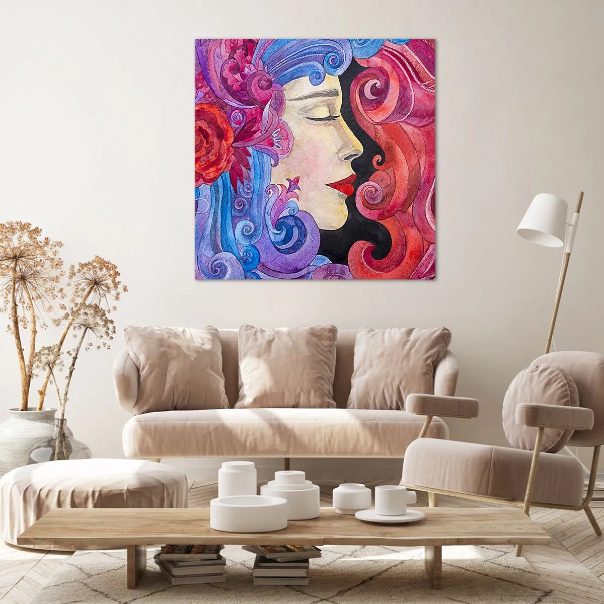 Canvas picture - Secession Still Alive - 60x60 cm