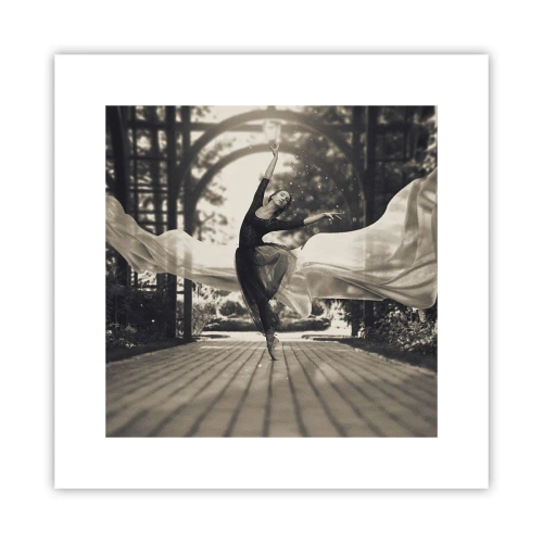 Poster - Dance of the Garden Spirit - 30x30 cm