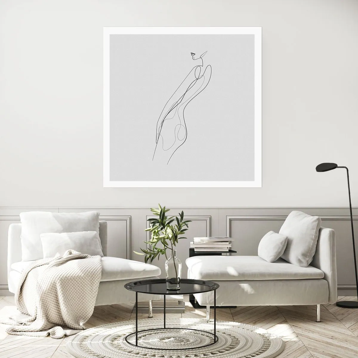 Poster - Barely a Promise - 60x60 cm