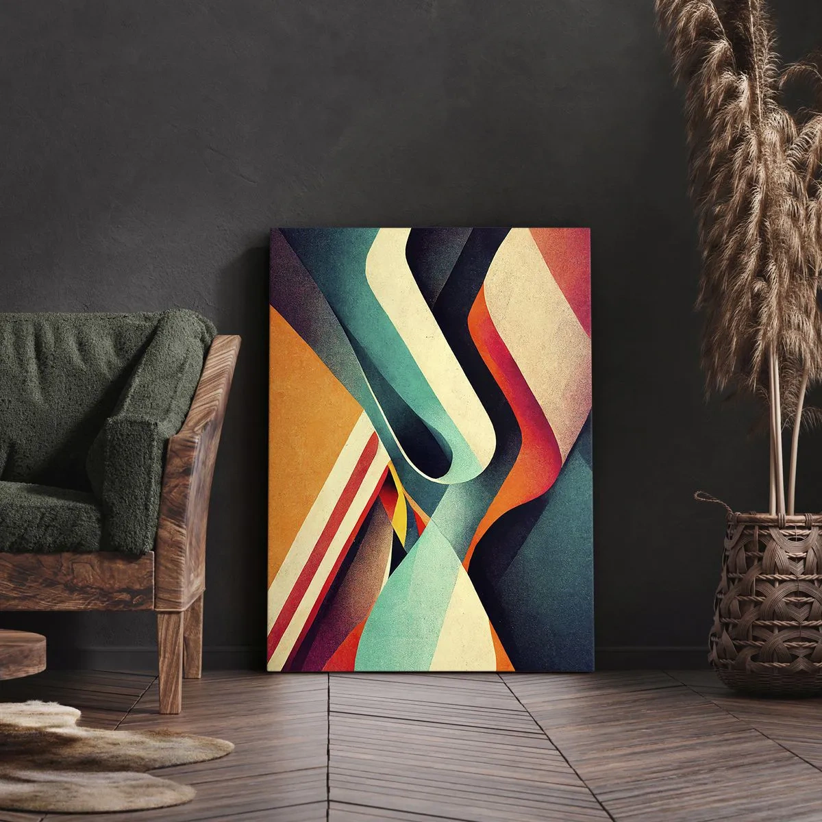Canvas picture - Intense Composition - 70x100 cm