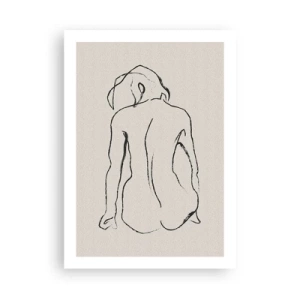 Poster - Woman Nude - 50x70 cm