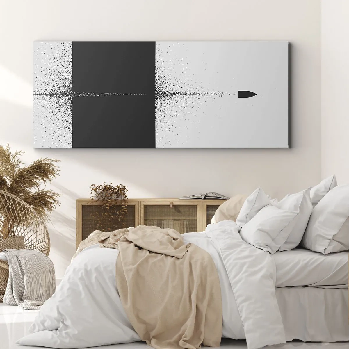 Canvas picture - Straight to the Point - 90x30 cm