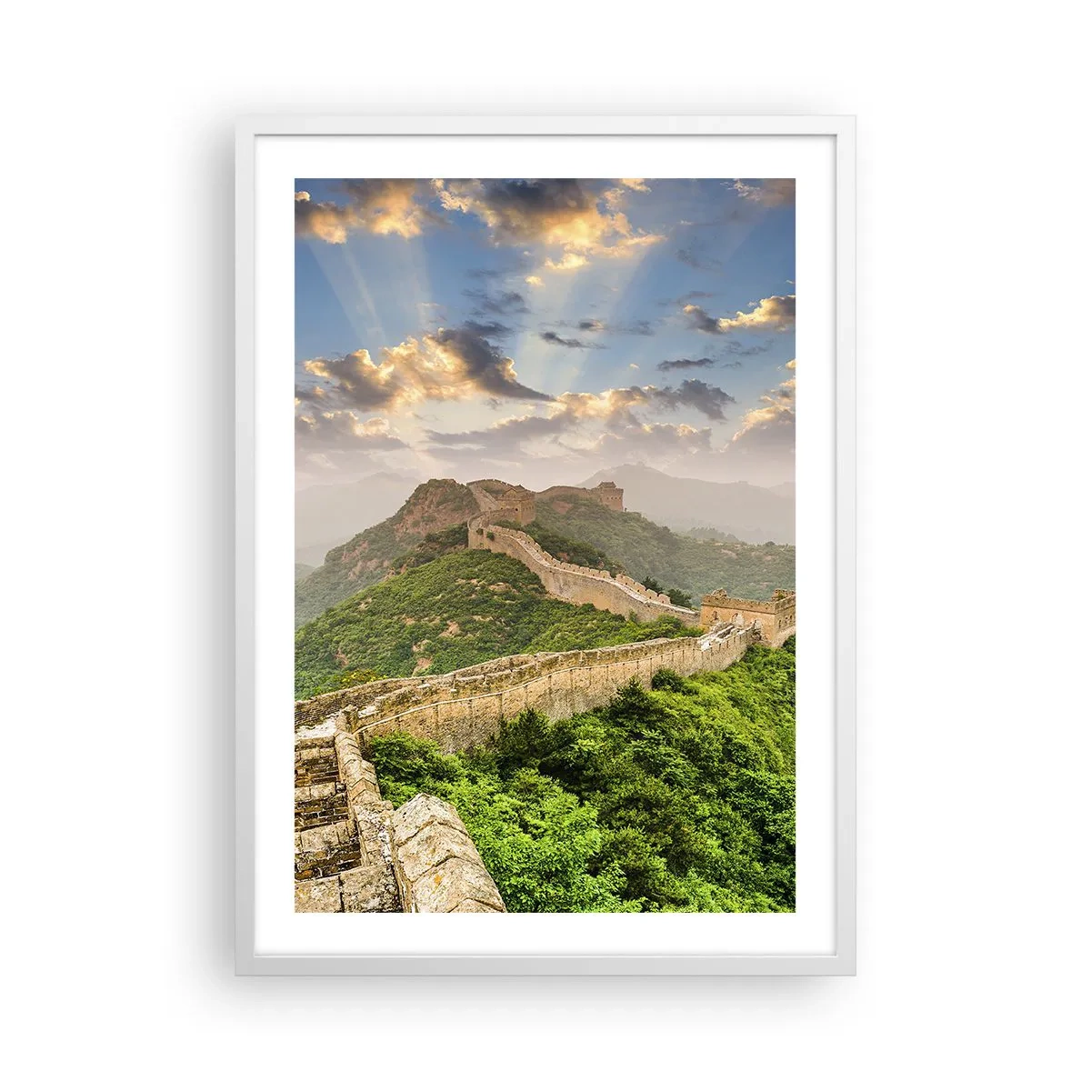 Poster in white frmae - Neverending Grandeur - 50x70 cm