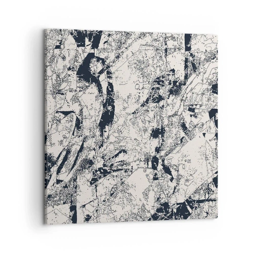 Canvas picture - Infilitration of Opposites - 50x50 cm