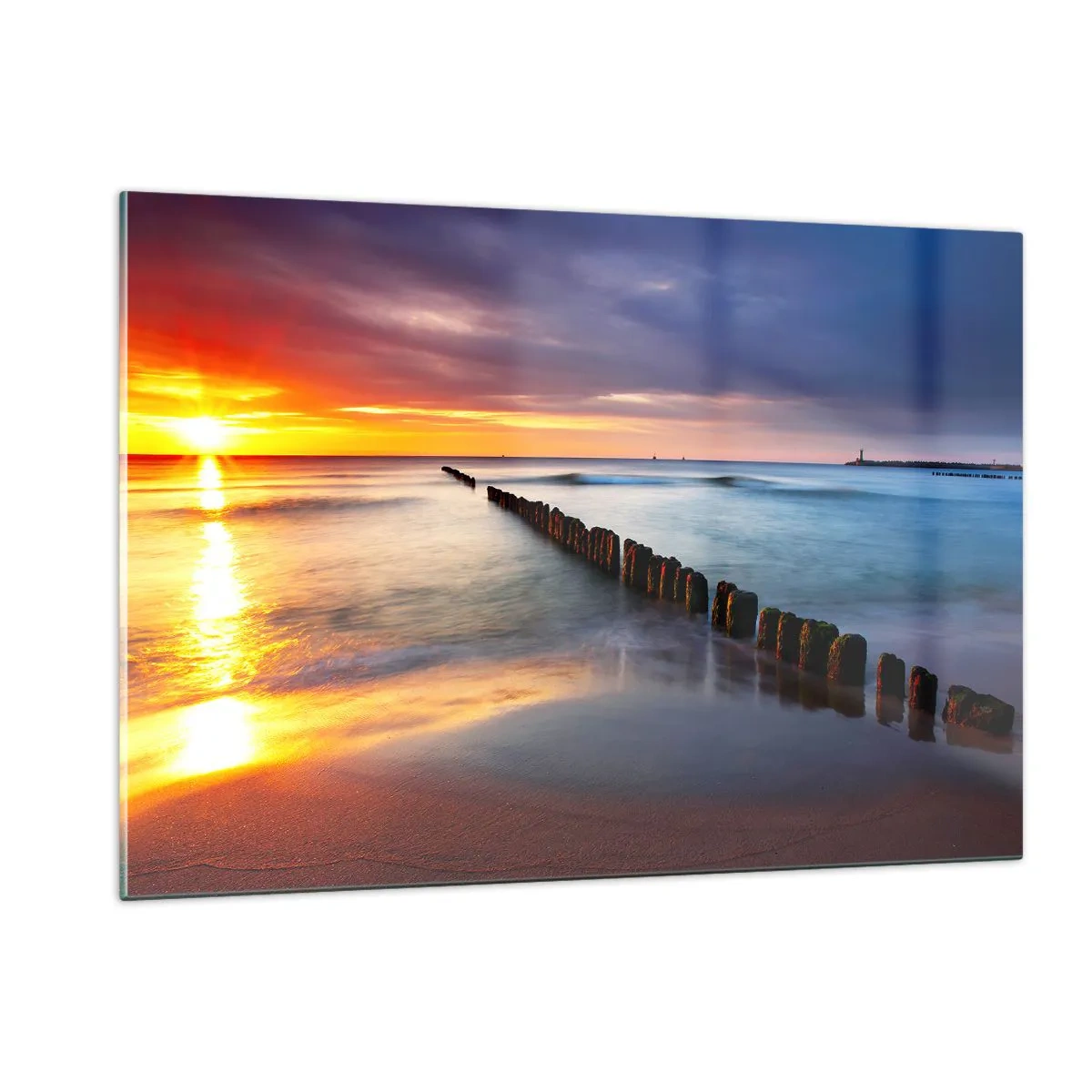 Glass picture - Listen to the Silence - 120x80 cm