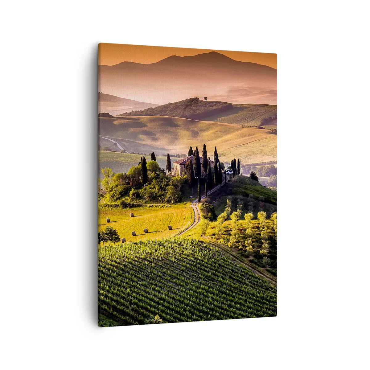 Canvas picture - Arcadia - Tuscan Landscape - 50x70 cm