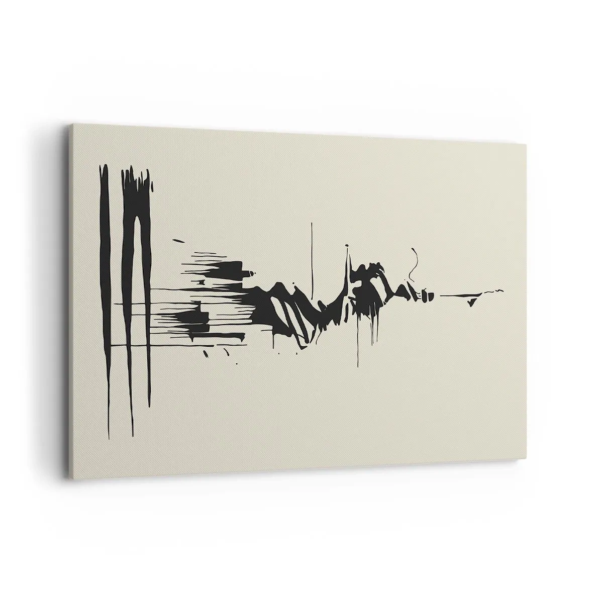 Canvas picture - Hasty Abstract - 120x80 cm