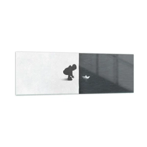 Glass picture - Big Voyage - 160x50 cm