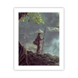 Poster - Friends with Nature - 40x50 cm
