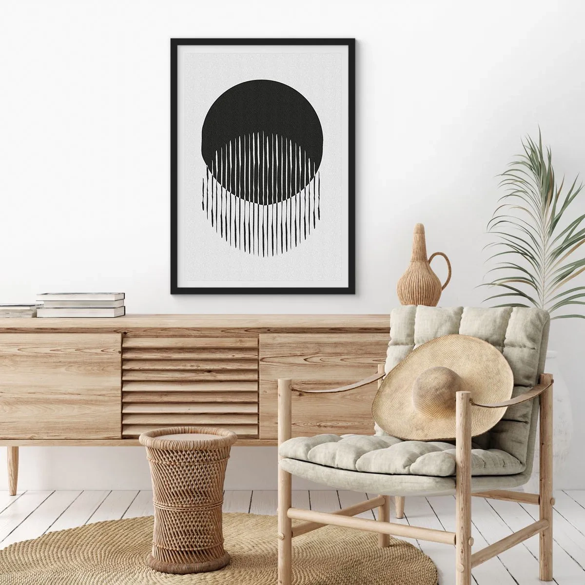 Poster in black frame - His Alter Ego - 40x50 cm