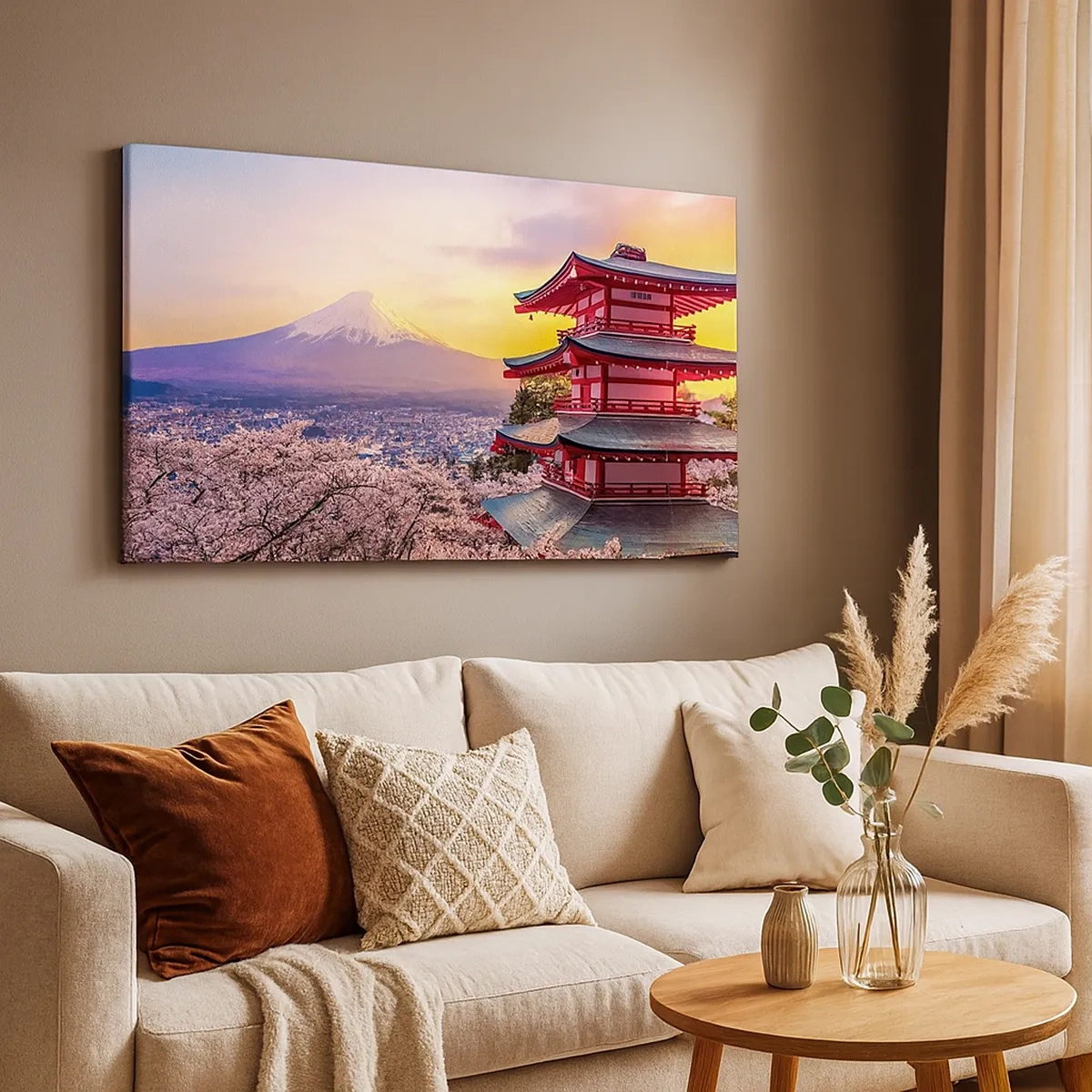 Canvas picture - The Essence of Japanese Spirit - 30x30 cm