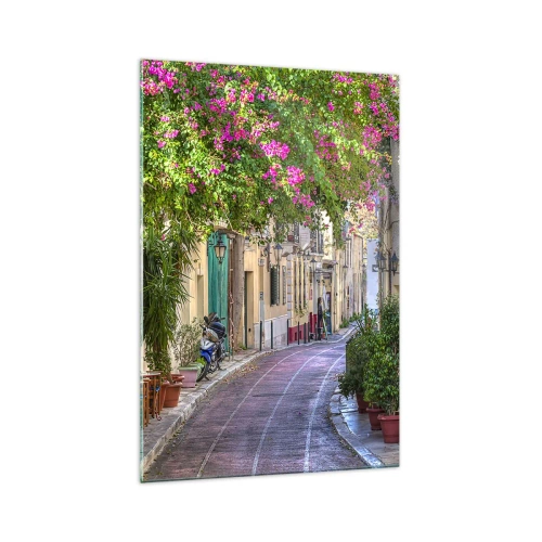 Glass picture - Blooming Alley - 70x100 cm