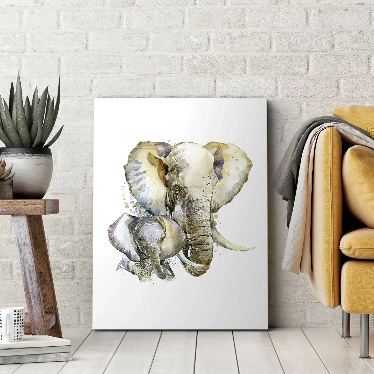 Canvas picture - It's Best at Mum's - 70x100 cm