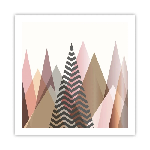 Poster - View of the Piramide - 60x60 cm