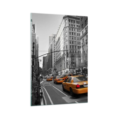 Glass picture - Suns of a Big City - 70x100 cm