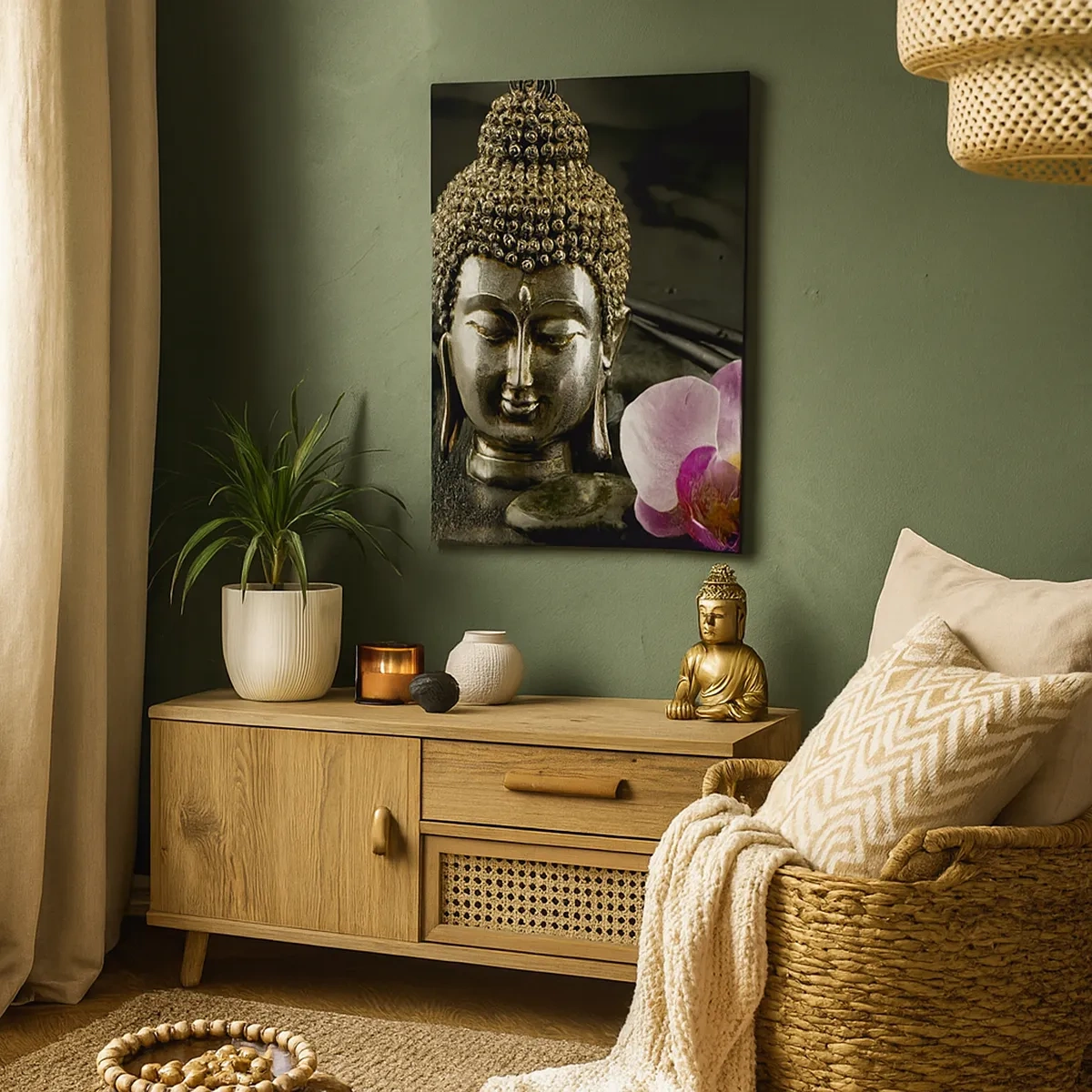 Canvas picture - Harmony of Wisdom and Beauty - 50x70 cm