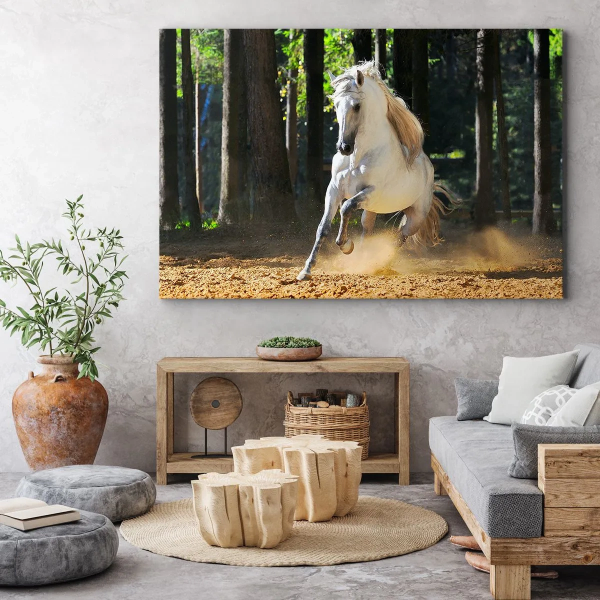 Canvas picture - Straight from a Fantasy Book - 100x70 cm