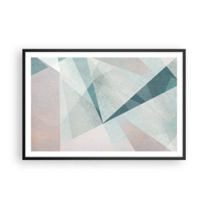 Poster in black frame - Calmly but Dynamically - 91x61 cm