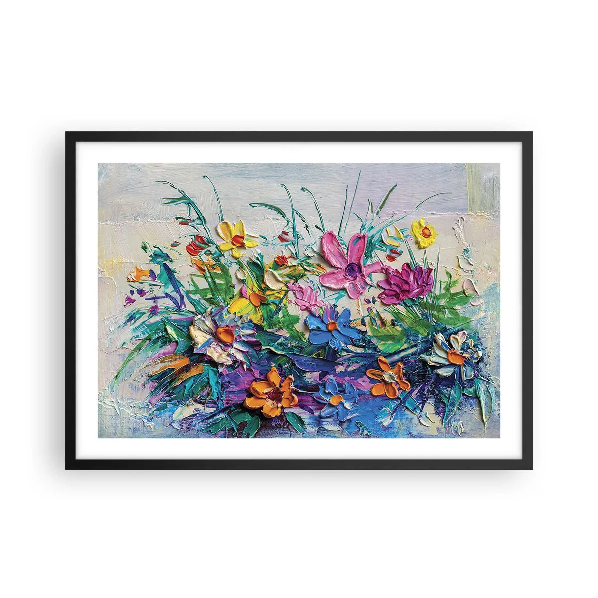 Poster in black frame - Not So Still Nature - 70x50 cm